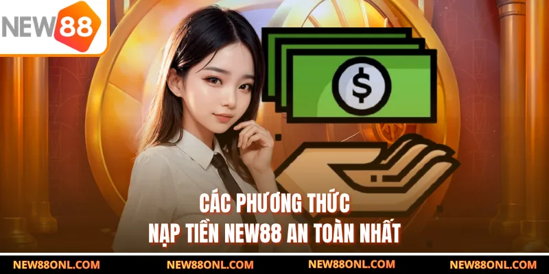 Các phương thức nạp tiền NEW88 an toàn nhất
