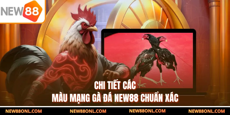 Chi tiết các màu mạng gà đá NEW88 chuẩn xác