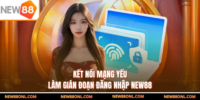 Kết nối mạng yếu làm gián đoạn đăng nhập NEW88