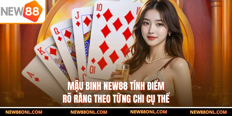 Mậu binh NEW88 tính điểm rõ ràng theo từng chi cụ thể